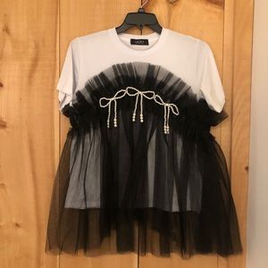AKIRA Tulle/t-shirt